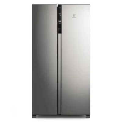 Geladeira Electrolux Frost Free Inverter 590L AutoSense 3 Portas Cor Inox Look (IM8S) (220 Volts)